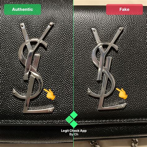 real vs fake ysl kate clutch|real ysl vs fake.